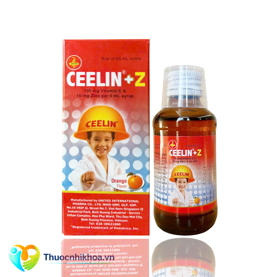 Ceelin Z (Hộp 1 chai 60ml)
